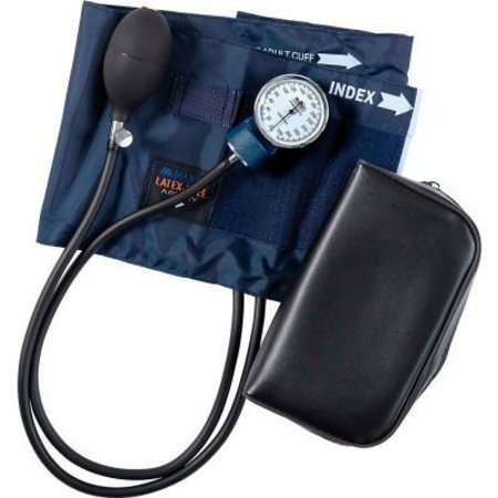 HEALTHSMART MABIS Precision Series Aneroid Sphygmomanometer Manual Blood Pressure Monitor, Large Adult 09-141-016